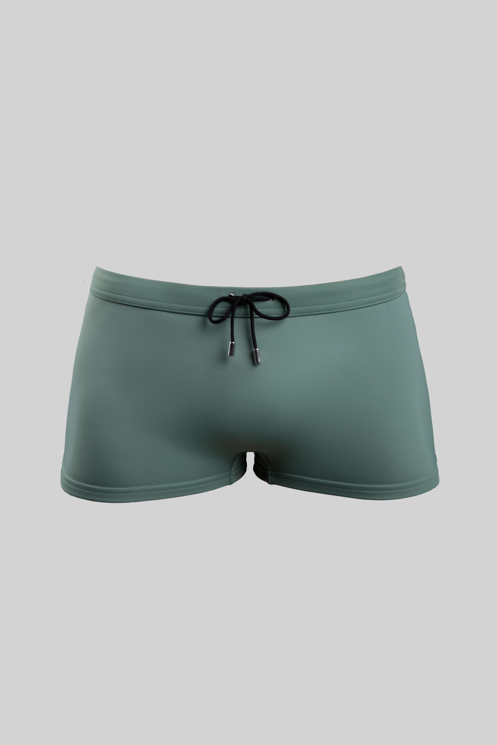 Mid rise swim trunks (Olive)