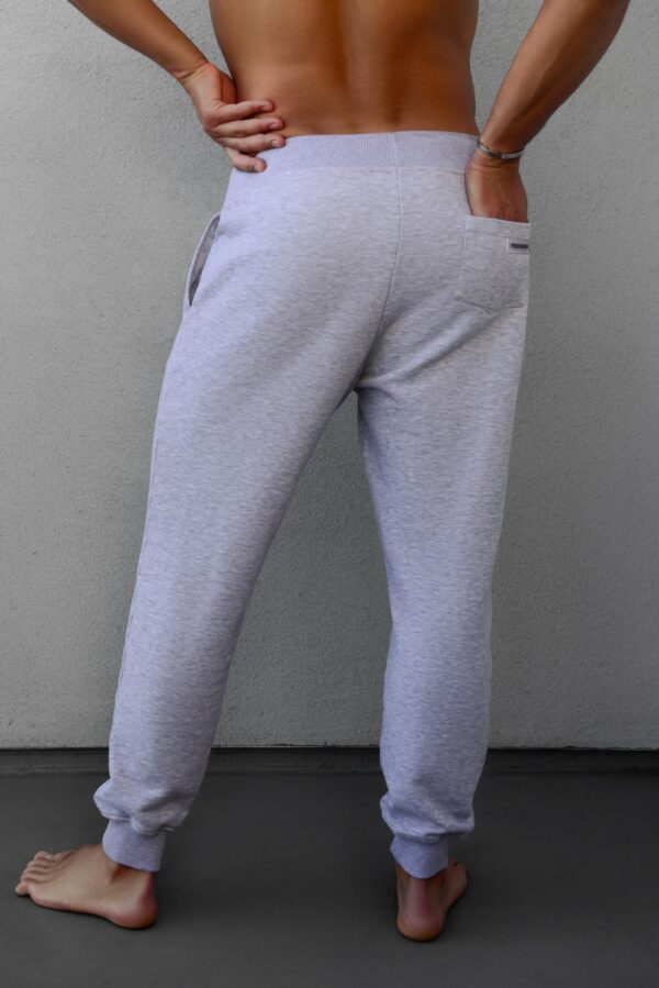 Moto Sweatpants (Heather Grey) - Image 4