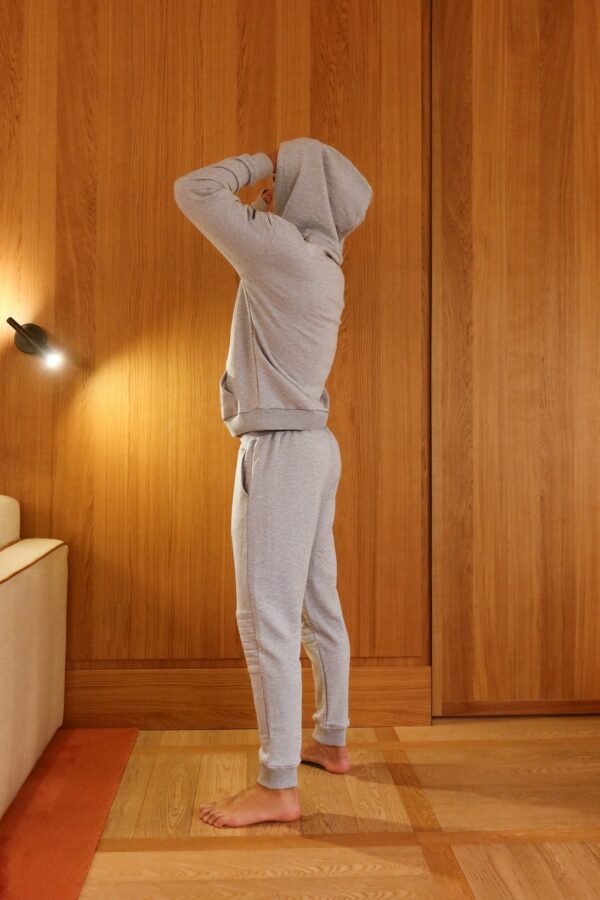 Moto Sweatpants (Heather Grey) - Image 7