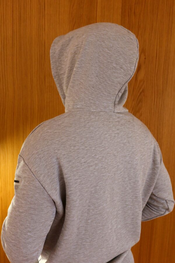 Pullover Hoodie (Heather Grey) - Image 7